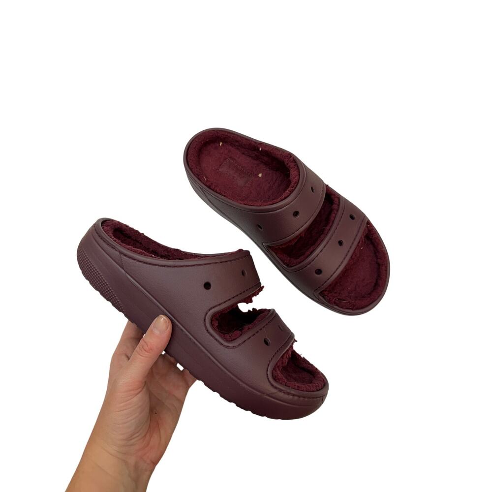 CROCS Cozy Lined Sandal 8